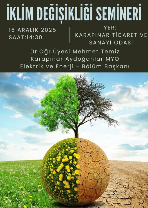 İklim Değişikliği Semineri